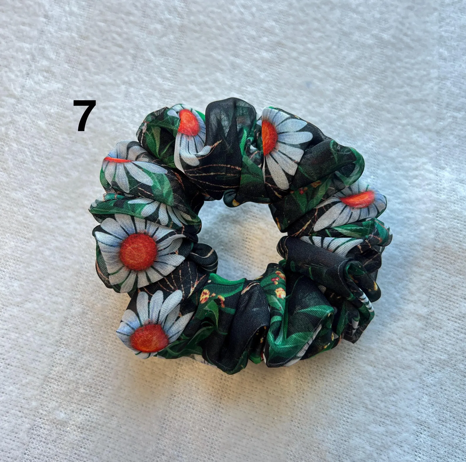 Floral scrunchies | Printed scrunchies | Summer accessories | - Image 5