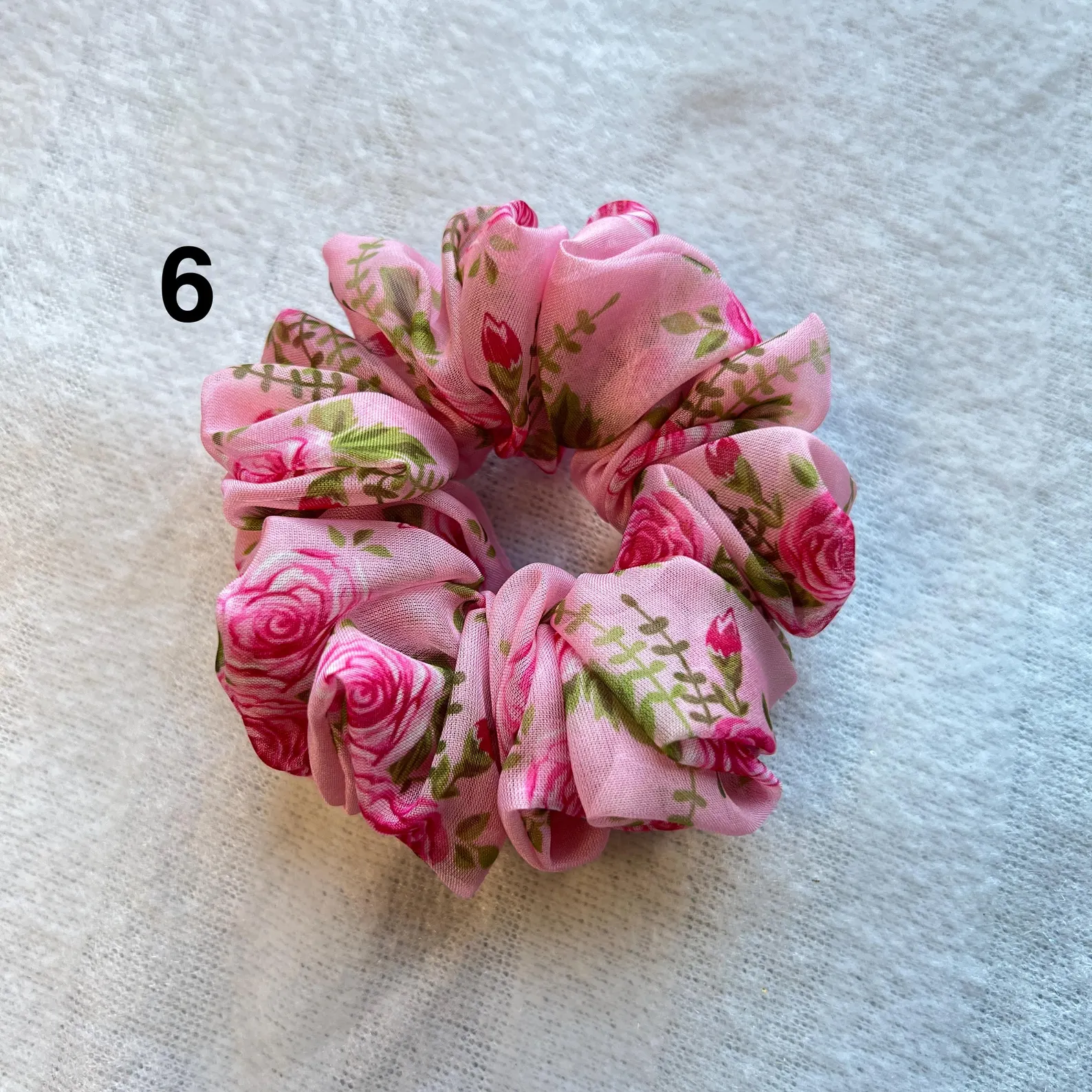 Floral scrunchies | Printed scrunchies | Summer accessories | - Image 8