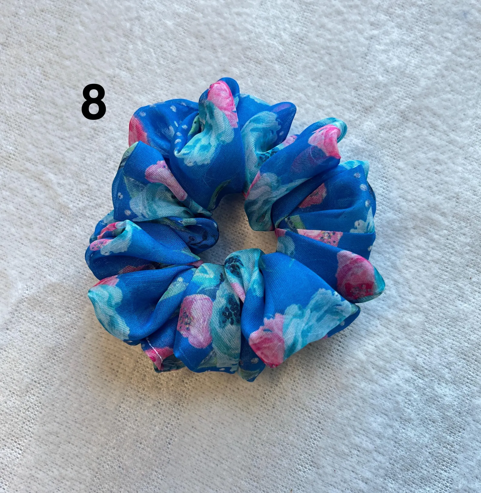 Floral scrunchies | Printed scrunchies | Summer accessories | - Image 9