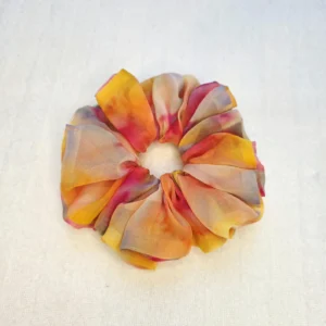 Matte Pure Organza Oversize / XXL Sunset Scrunchie