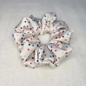 Oversized Polka Dot Scrunchies Set